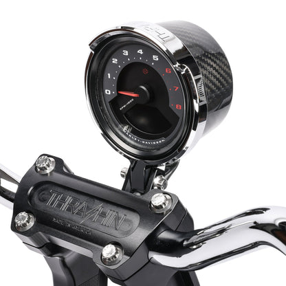 Thrashin Supply Lowrider S Gauge Relocation - Chrome