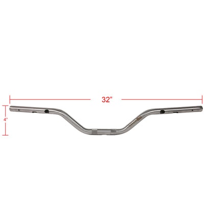 Thrashin Supply 2024-2025 Flh / Fltrx Mid Bend Bars - Stainless