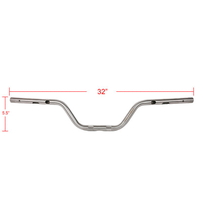 Thrashin Supply 2024-2025 Flh / Fltrx High Bend Bars - Stainless