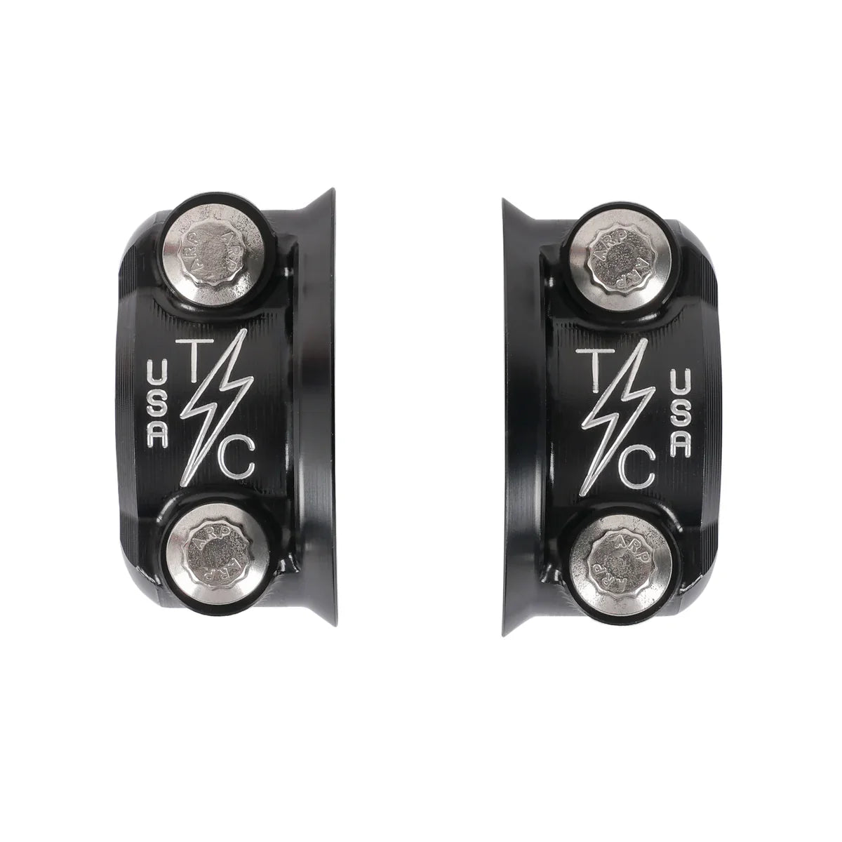 Thrashin Supply Speedway Clutch / Brake Perch Clamp - Black (Twice Cut)