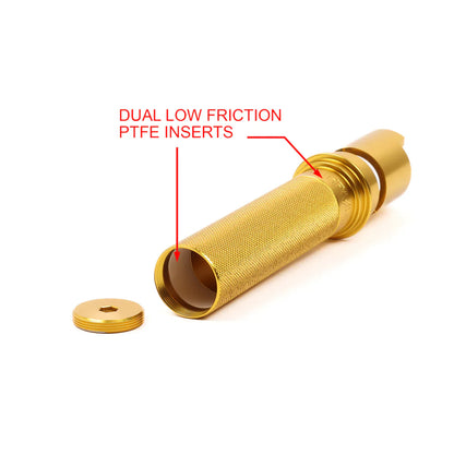 Thrashin Supply ® 2024-2025 Touring Throttle Tube - Billet - Gold