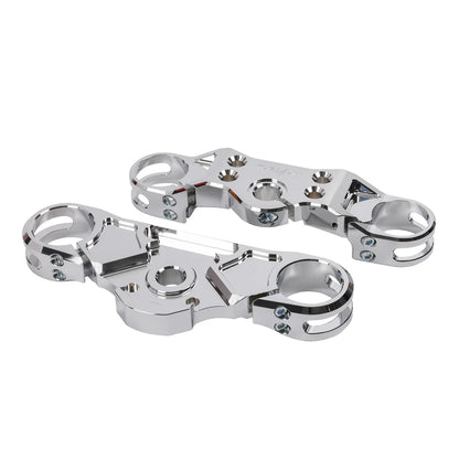 Thrashin Supply Triple Tree Set | Softail - Chrome