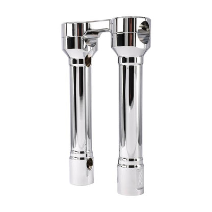 Thrashin Supply 8" - Hole Shot Risers - Chrome