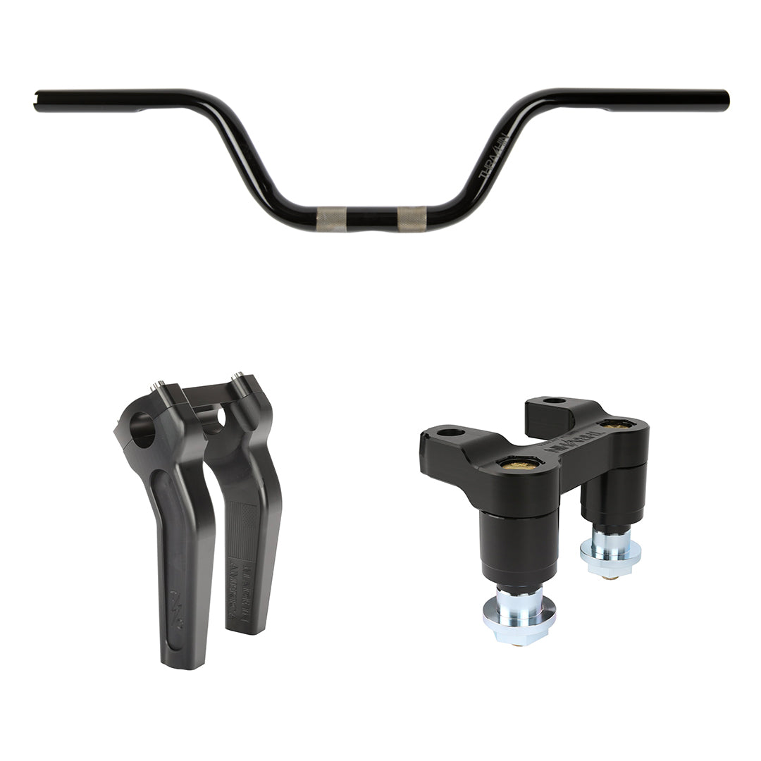 Thrashin Supply Bars, Risers, & Adapter Plate Kit - Road Glide