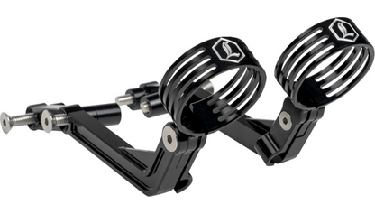 Legend Suspensions Revo Arc Billet Remote Reservoir External Mount - Black