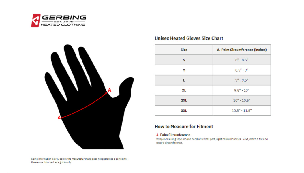 Gerbing Heated Clothing 12V Extreme Hard Knuckle Heated Gloves - Black |