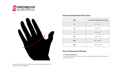 Gerbing Heated Clothing 12V Extreme Hard Knuckle Heated Gloves - Black |