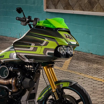 Klock Werks Kolor Flare™ Windshields For H-D 2015-2023 Road Glide