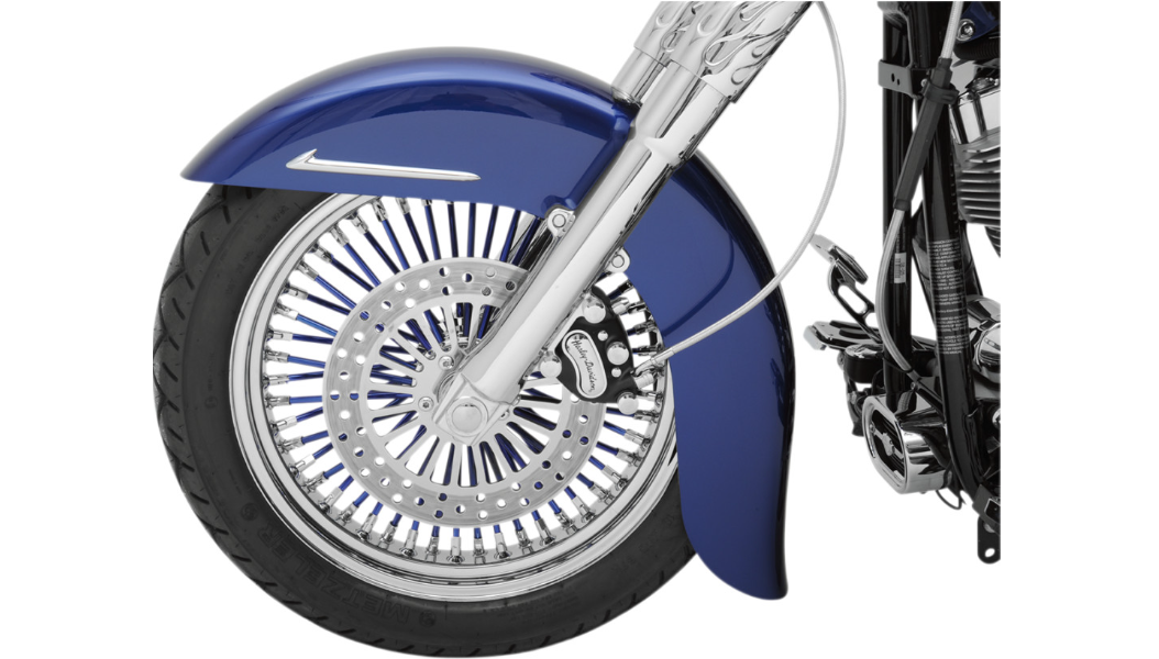 Klock Werks Benchmark Front Fender - Steel - 16"-18"