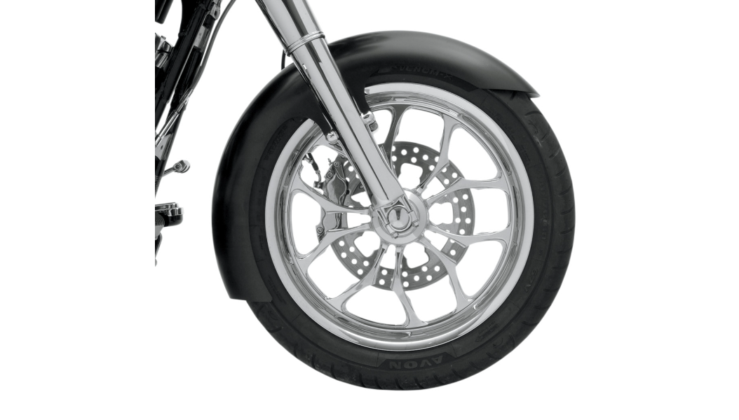 Klock Werks Slicer Fender Kit - w/ Raw Blocks - Steel - 19"