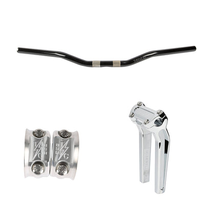 Thrashin Supply Bars, Risers, & Perch Clamp Kit - Low Bend Bars