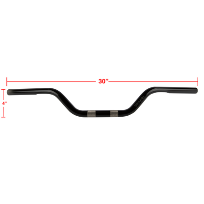 Thrashin Supply Mid Bend Bars - Black