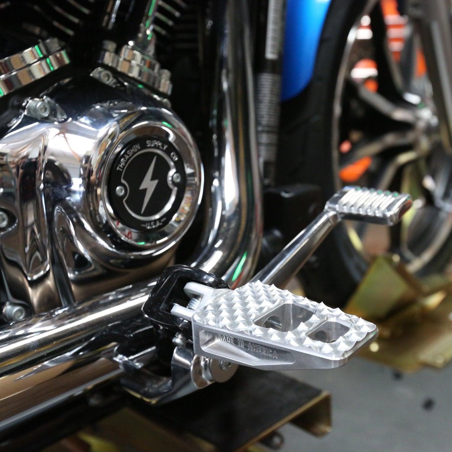 Thrashin Supply P-54 Pegs - Silver