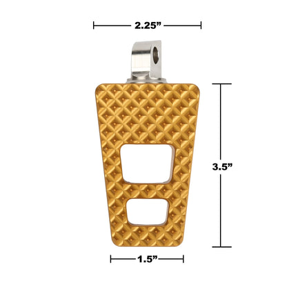 Thrashin Supply P-54 Pegs - Silver