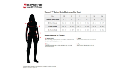 Gerbing Heated Clothing Women'S 7V Torrid Softshell Heated Vest 2.0 - Navy |