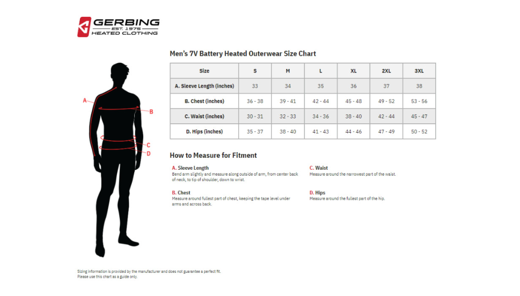 Gerbing Heated Clothing 7V Khione Insulated Heated Puffer Jacket 2.0 - Black - Mens |