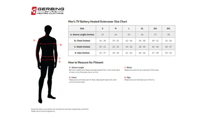 Gerbing Heated Clothing 7V Khione Insulated Heated Puffer Jacket 2.0 - Black - Mens |