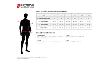 Gerbing Heated Clothing 7V Torrid Softshell Heated Vest 2.0 - Black -Mens |