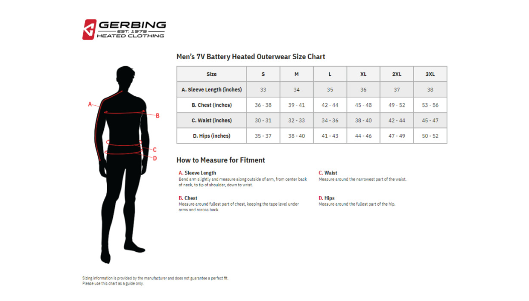 Gerbing Heated Clothing 7V Khione Puffer Heated Vest 2.0 - Black - Mens |