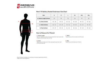 Gerbing Heated Clothing 7V Khione Puffer Heated Vest 2.0 - Black - Mens |