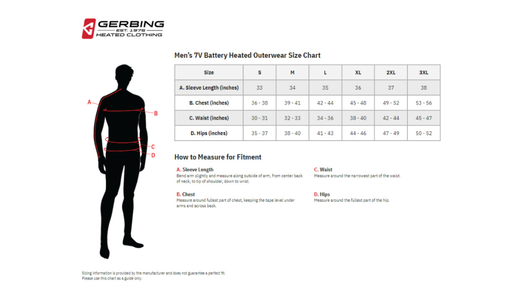 Gerbing Heated Clothing V Thermite Fleece Heated Vest 2.0 - Black - Mens |