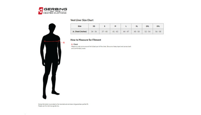 Gerbing Heated Clothing 12V Heated Vest Liner - Black - Unisex |