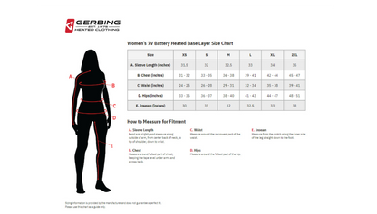 Gerbing Heated Clothing Women'S 7V Heated Base Layer Shirt |