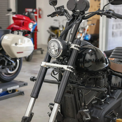 Thrashin Supply Triple Tree Set | Softail - Chrome